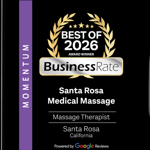 BusinessRate Best of 2026 Award Winner, Massage Therapist